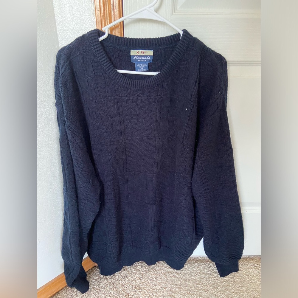 Blue sweater